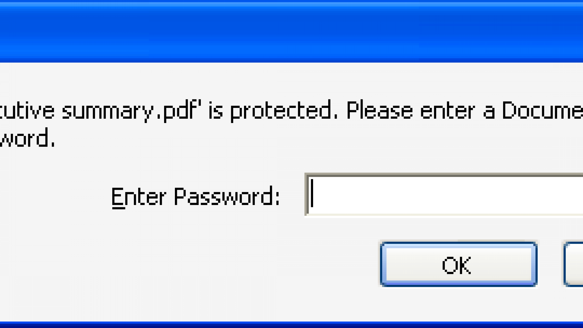 PDF Password Prompt